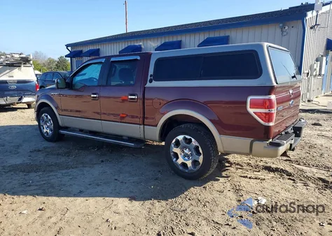 2010 Ford F150 Supercrew из США, поврежденный, VIN 1FTFW1CV1AFC43904